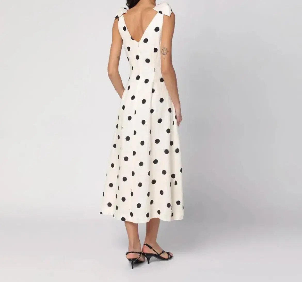 Zimmermann Crush V Neck Midi Dress Print  Size 0/Au 8 photo 2