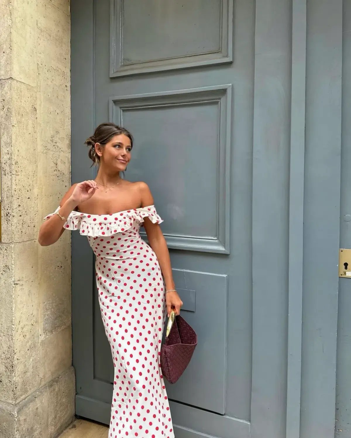 Realisation Par Claudia Maxi Dress Super Dot Size S / AU 8 photo 3