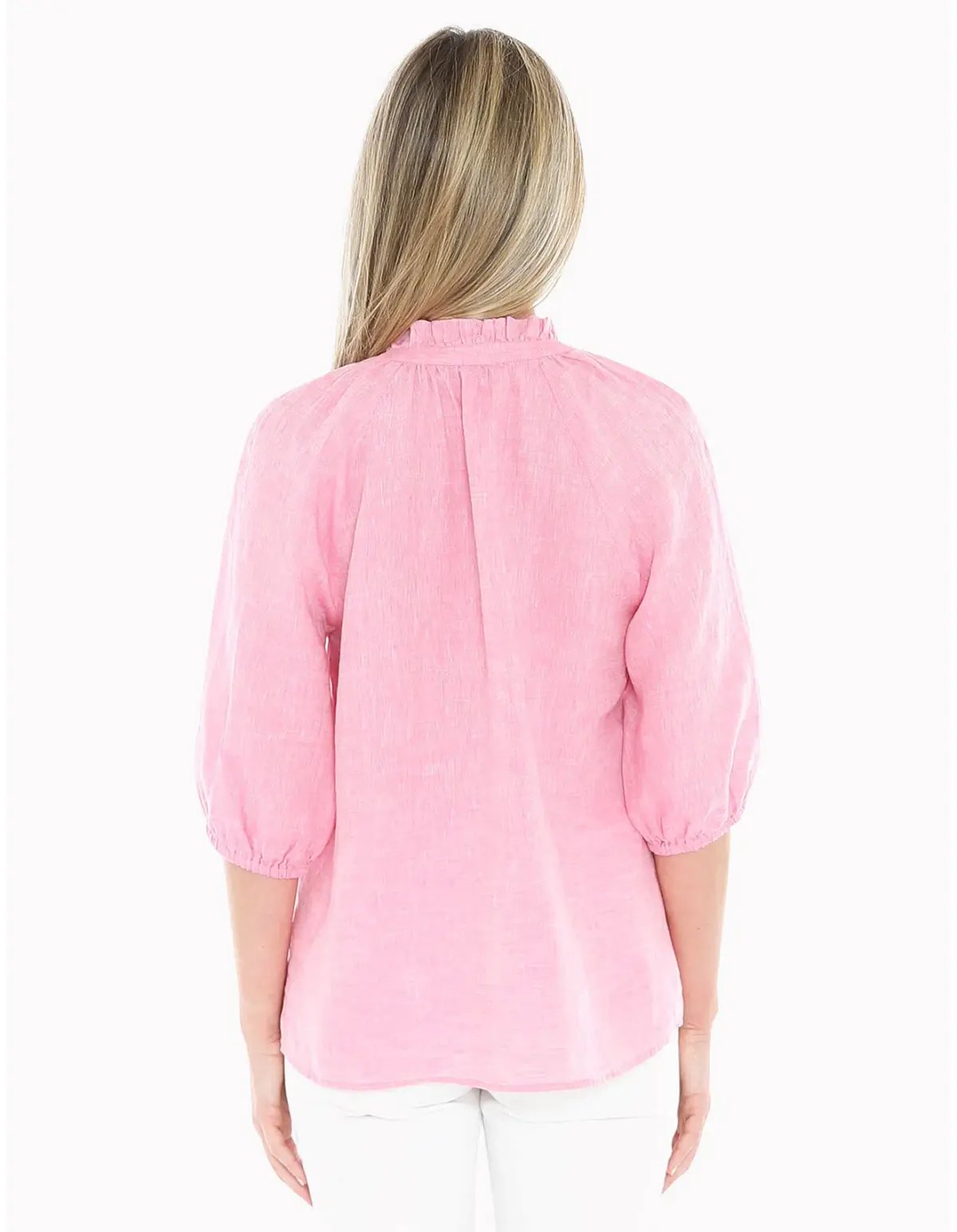 Jump Ruffle Neck Top Flamingo Size AU 16 photo 6