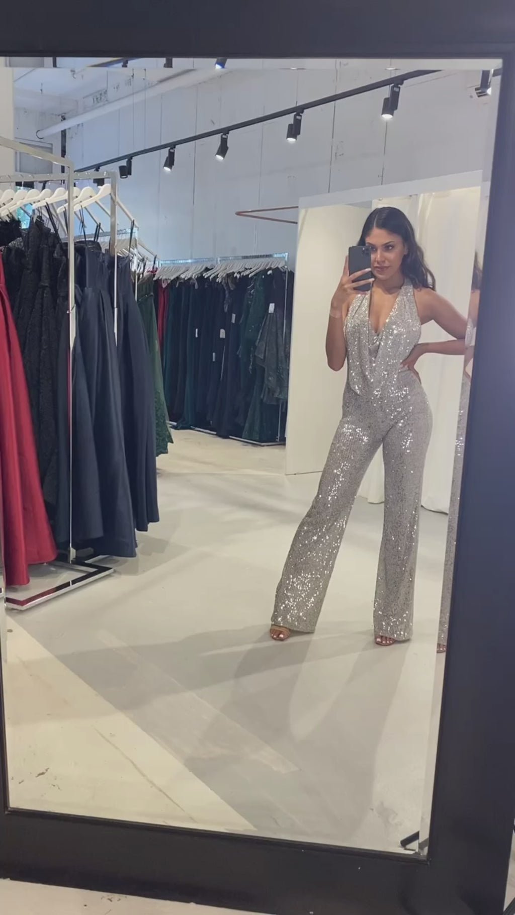 Fantasy Jumpsuit in Silver photo 4