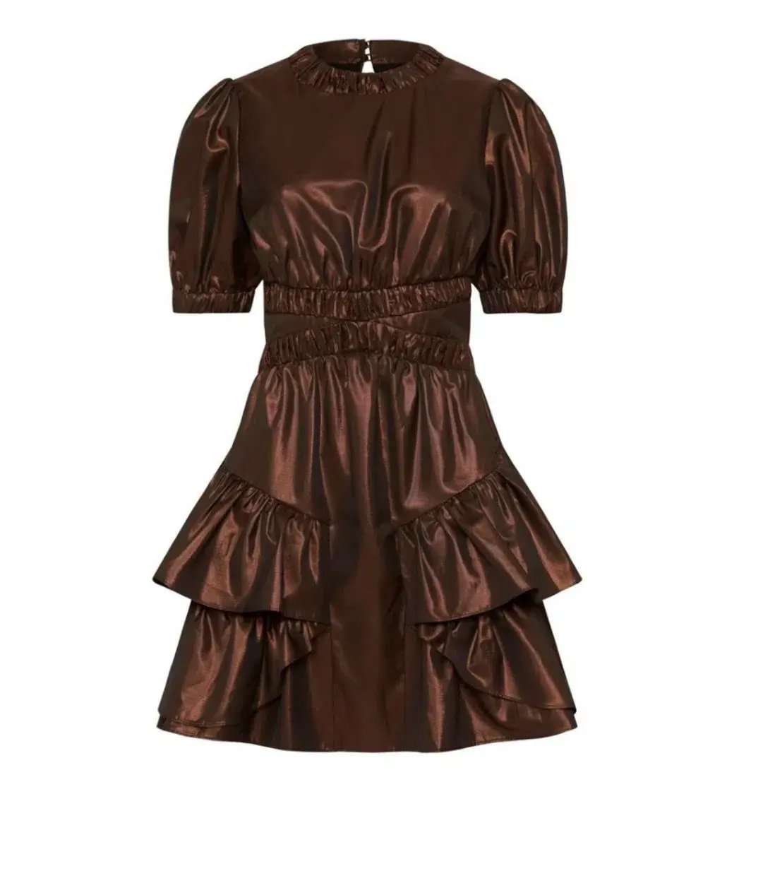 Sass & Bide Free Falling Mini Dress Brown Size 8 photo 3