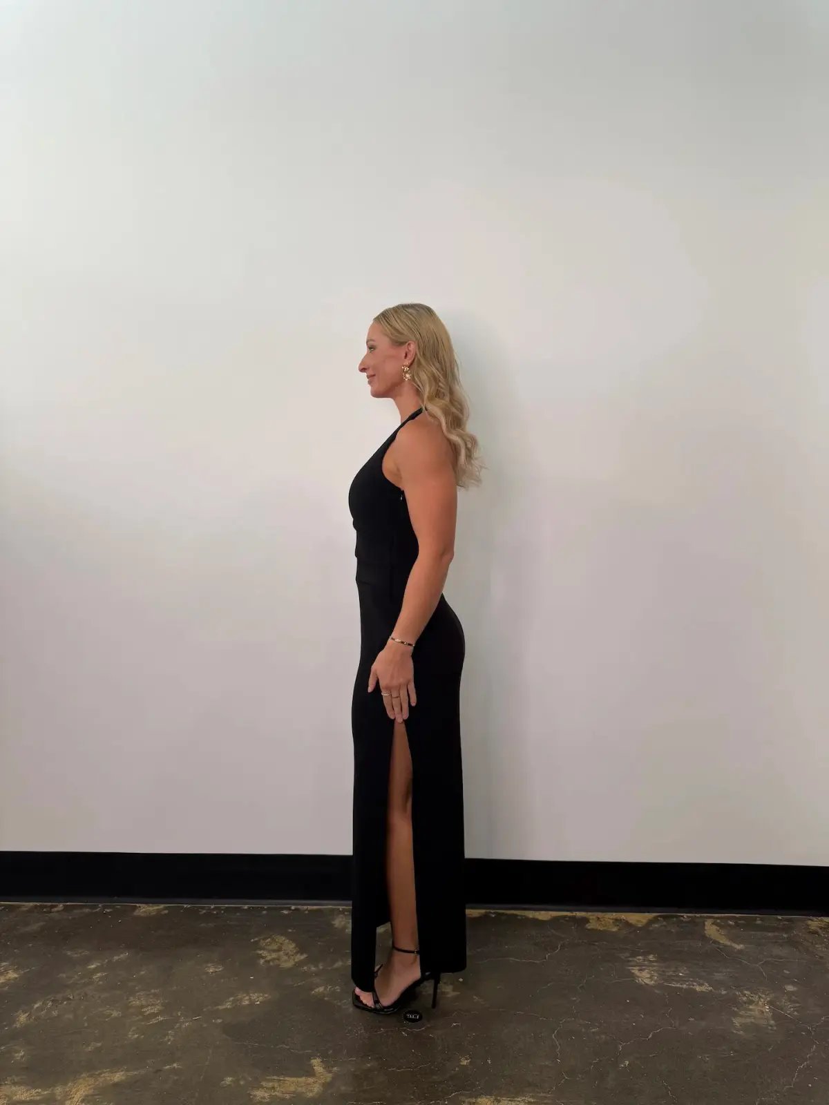 Bec & Bridge Ariven Halter Maxi Dress in Black Size AU 12 photo 2