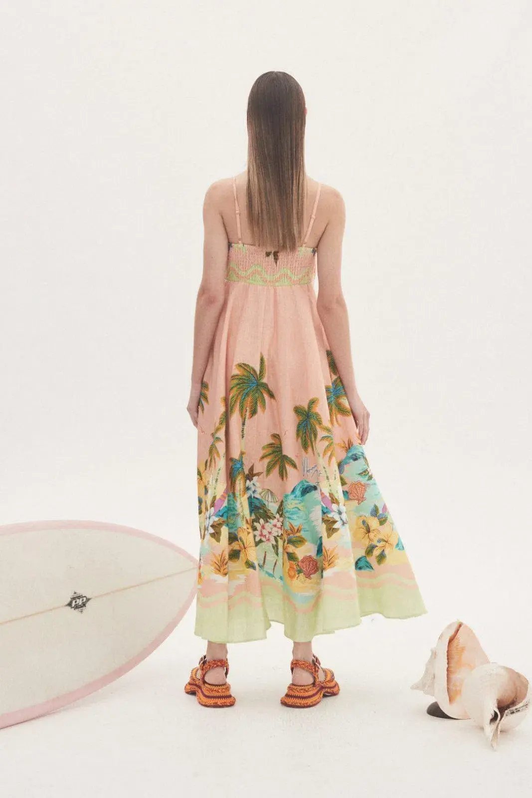 Alemais Mermaid Point Dress Print Size AU 12 photo 4
