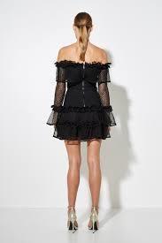 Mossman Mood Swing Dress Black photo 2