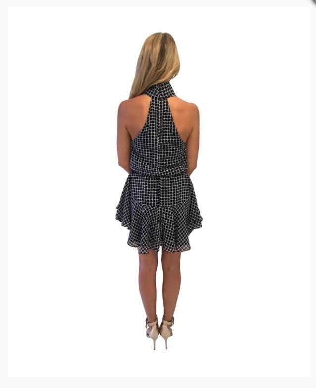 Shona Joy La Niña High Neck Drawstring Dress photo 3