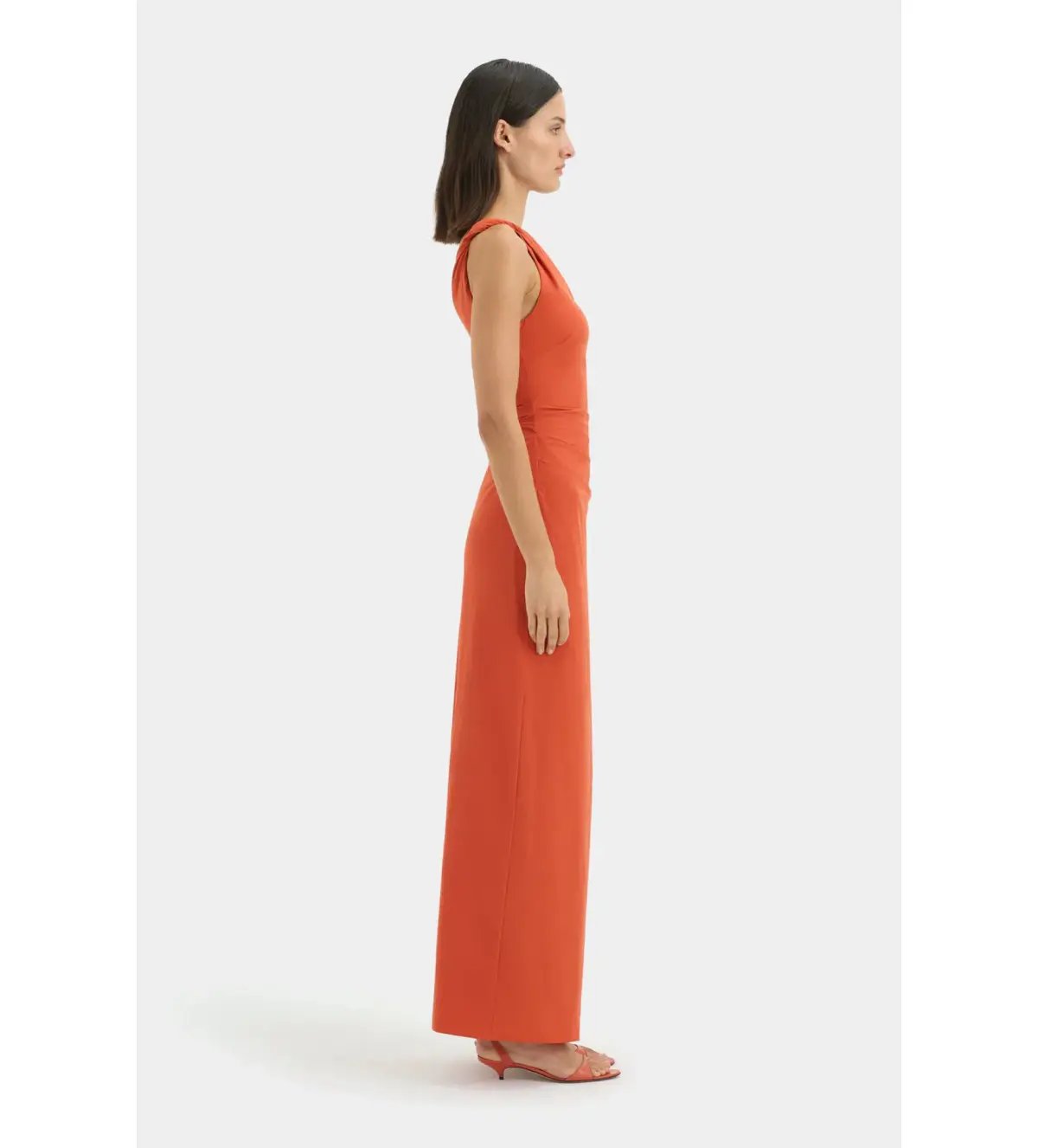 Sir the Label Rossanna Gown Terracotta Size 10 photo 3