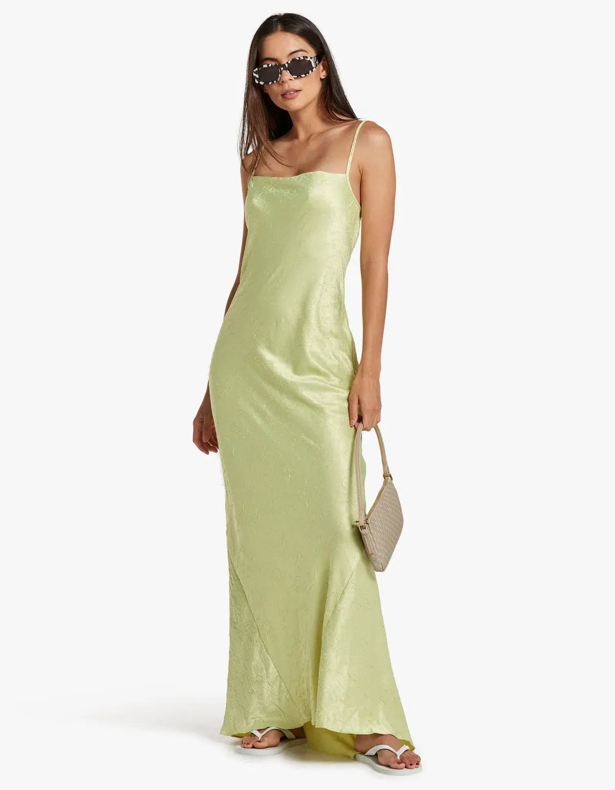 Bec & Bridge Lani Maxi Dress Green Size 10 photo 2