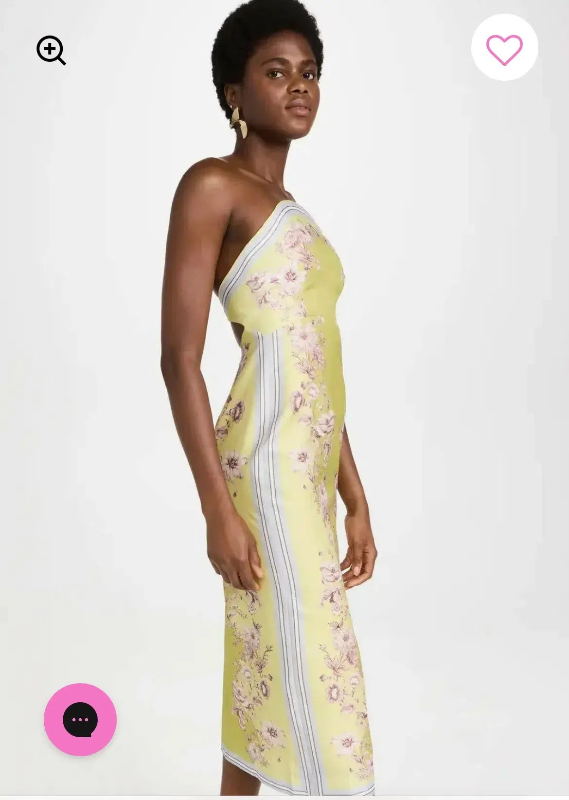 Alemais Marion bodice dress midi length photo 2