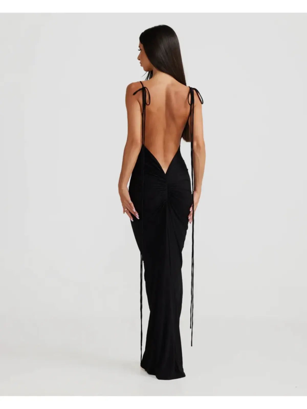 Melani the Label Jiani Gown Black Size AU 8 photo 3