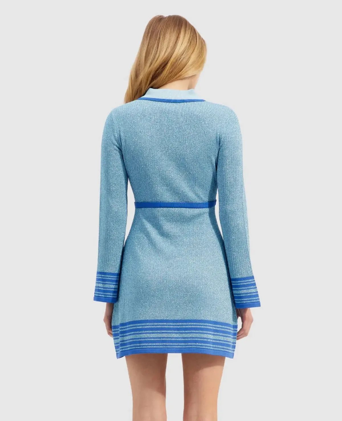 Alice McCall Under Water Mini Dress Blue Size 10 photo 4