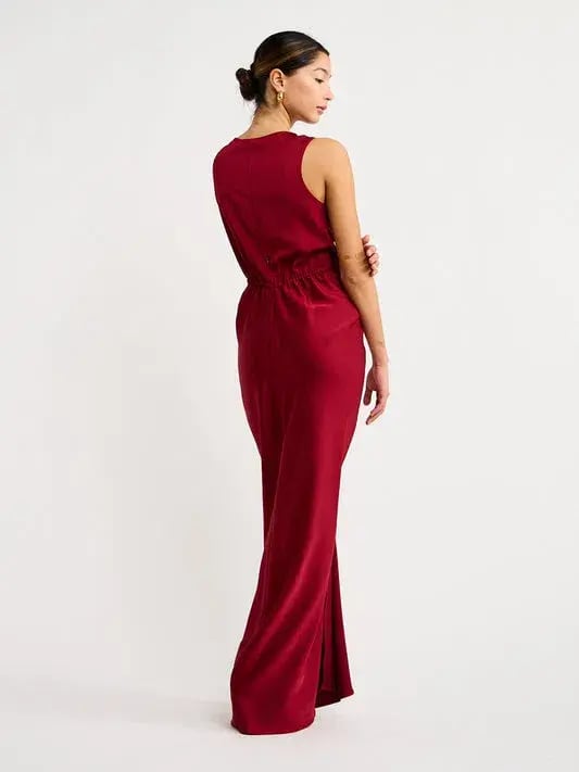 One Fell Swoop Gaia Dress Black Cherry Size 10 photo 2