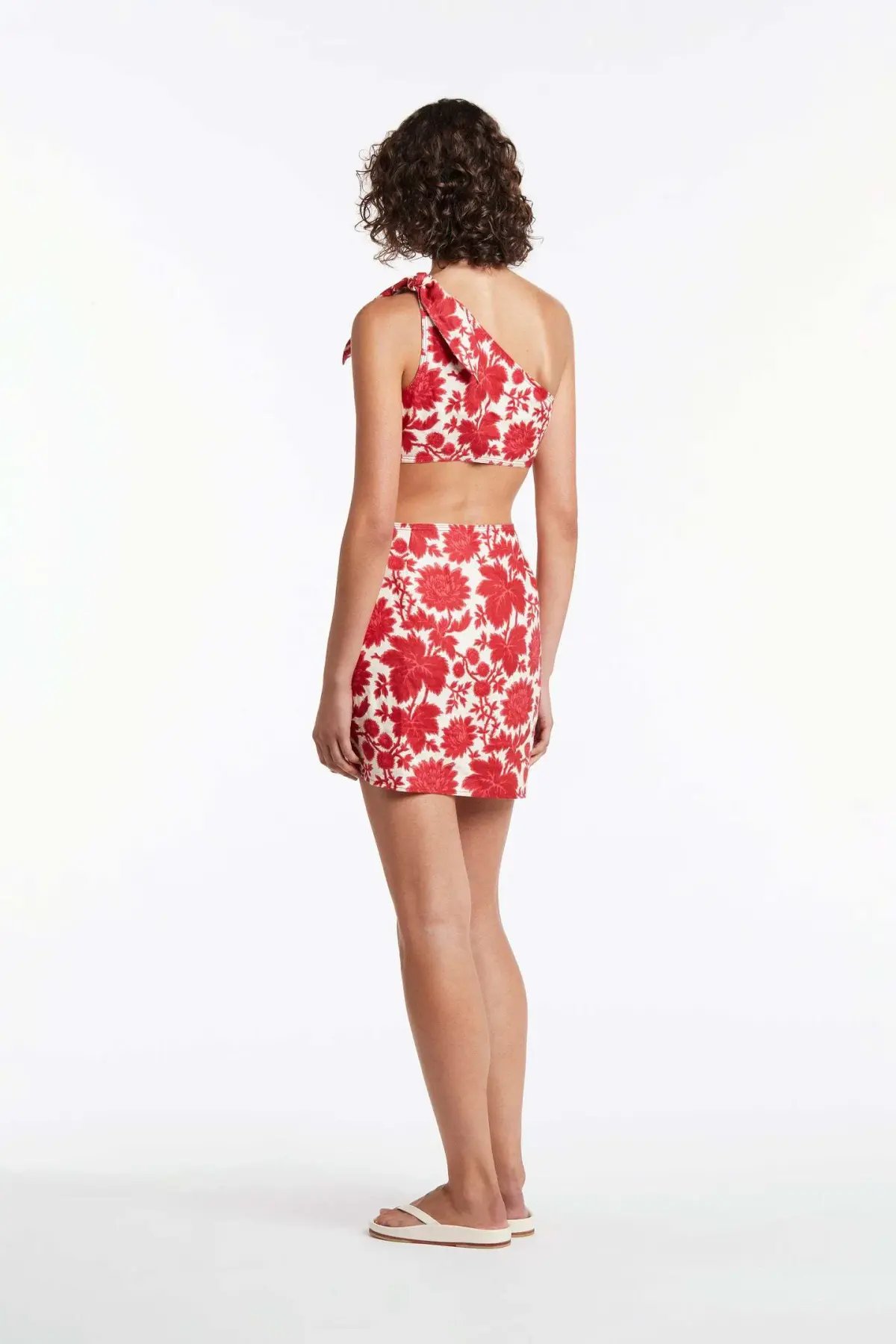 Sir The Label Cinta Cut Out Mini Dress  Valentina Print Size 2 photo 2