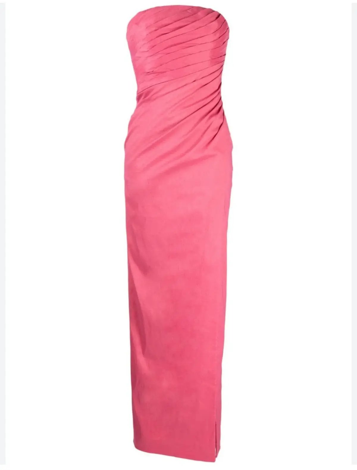 Rachel Gilbert Mira Strapless Maxi Gown Rose Size AU 6 photo 5