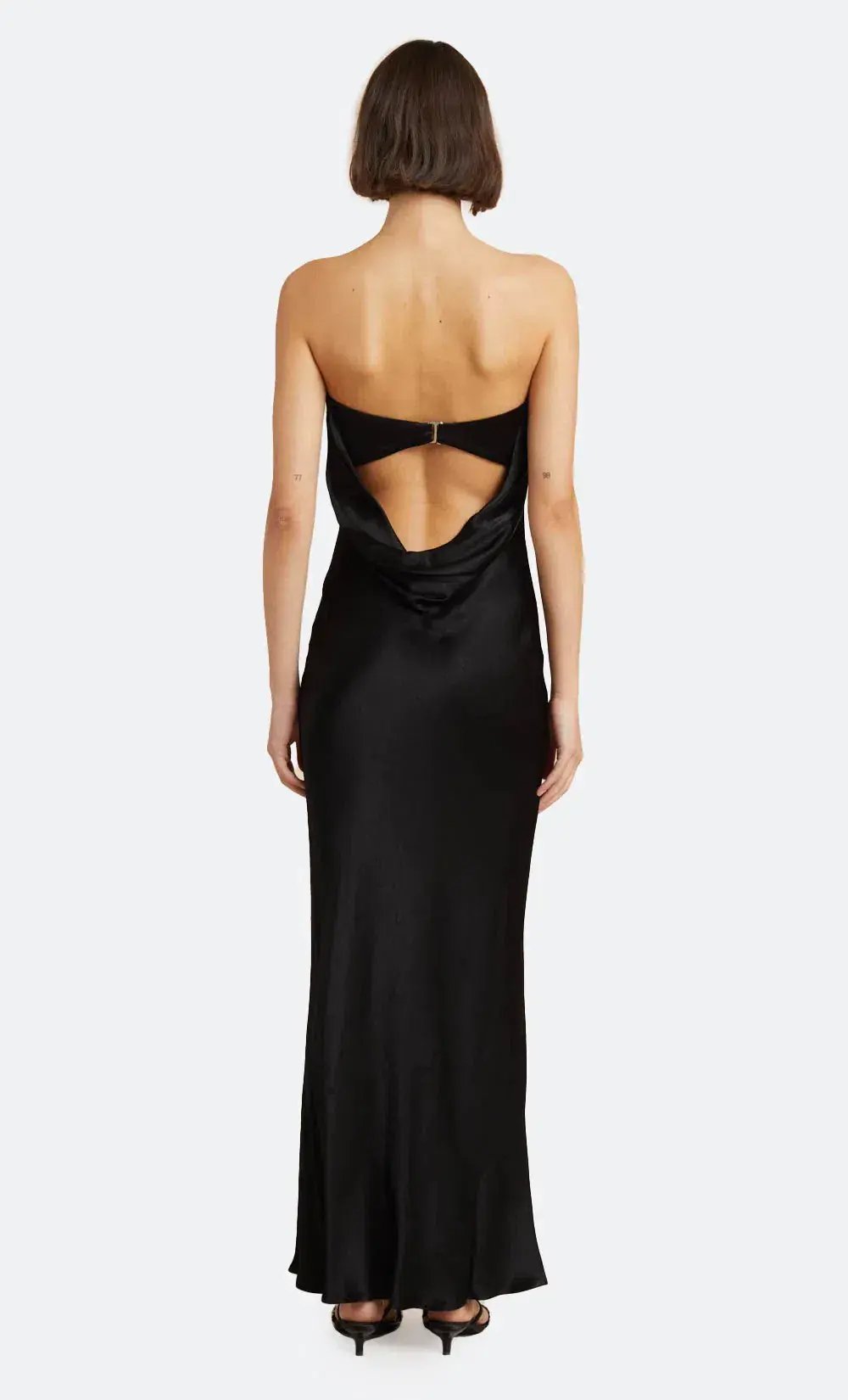 Bec & Bridge Moon Dance Strapless Dress Black Size AU 8 photo 2