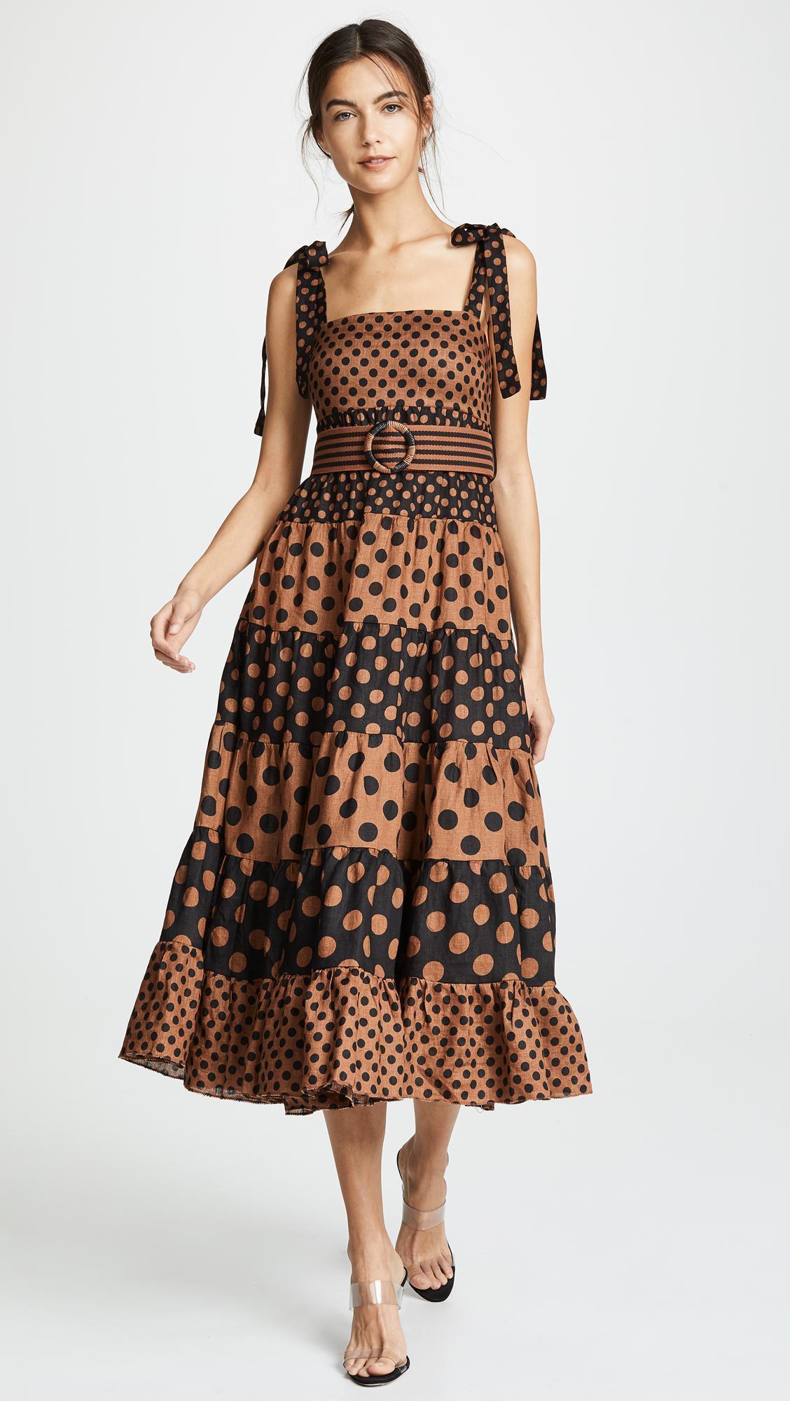 Zimmermann Juno Panel Midi Dress Print Size 0 / AU 8 photo 3