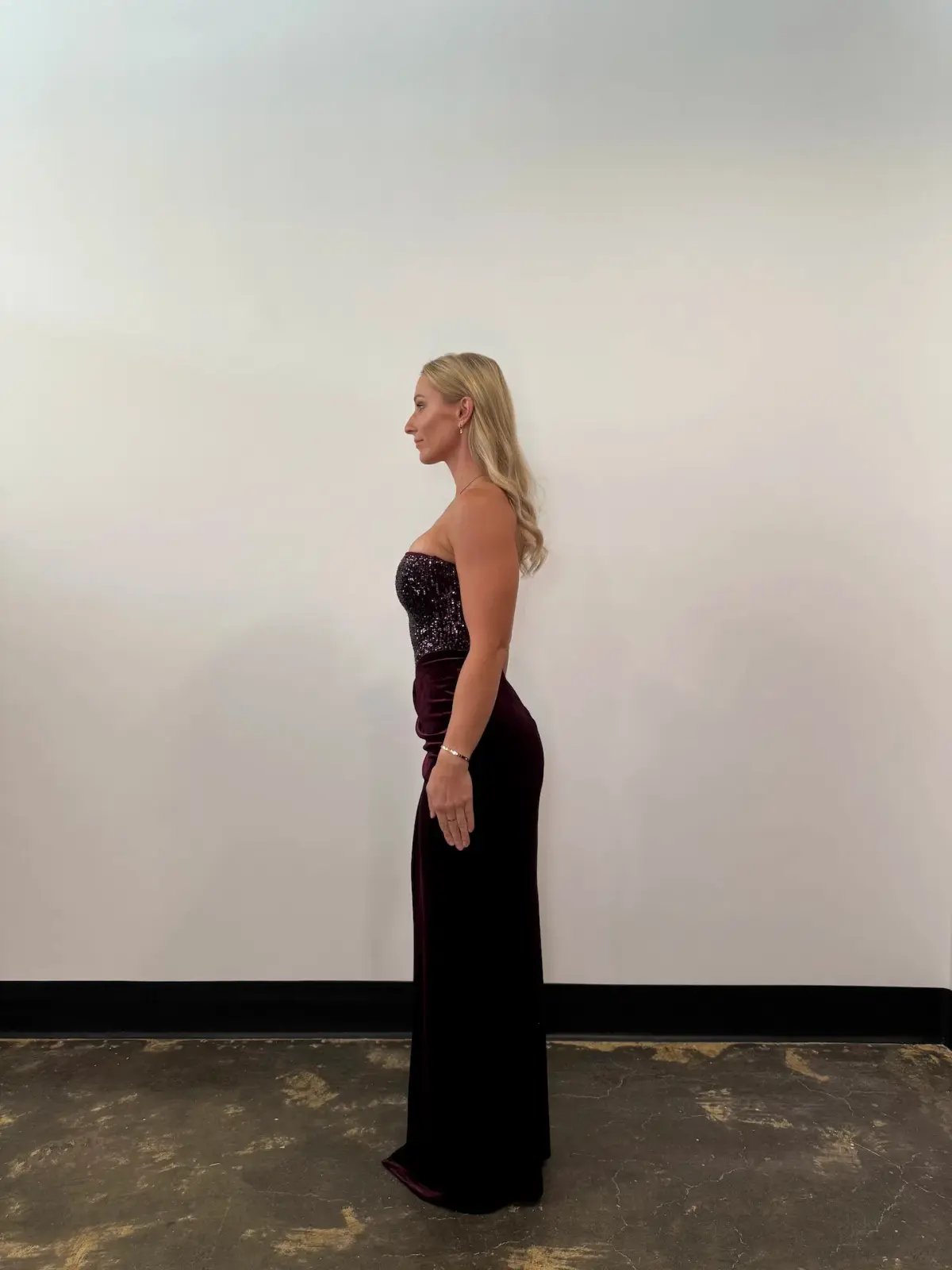 Love Nookie Keke Gown Wine Size AU 10 photo 3