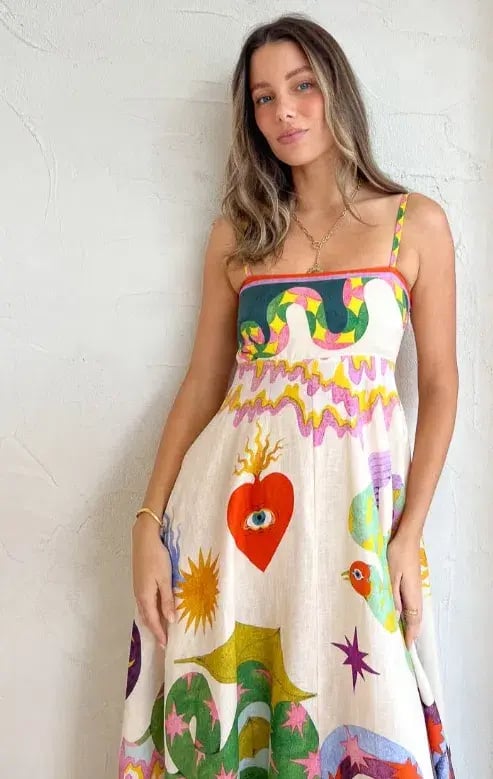 Alemais Seeker Sundress Print Size AU 8 photo 2