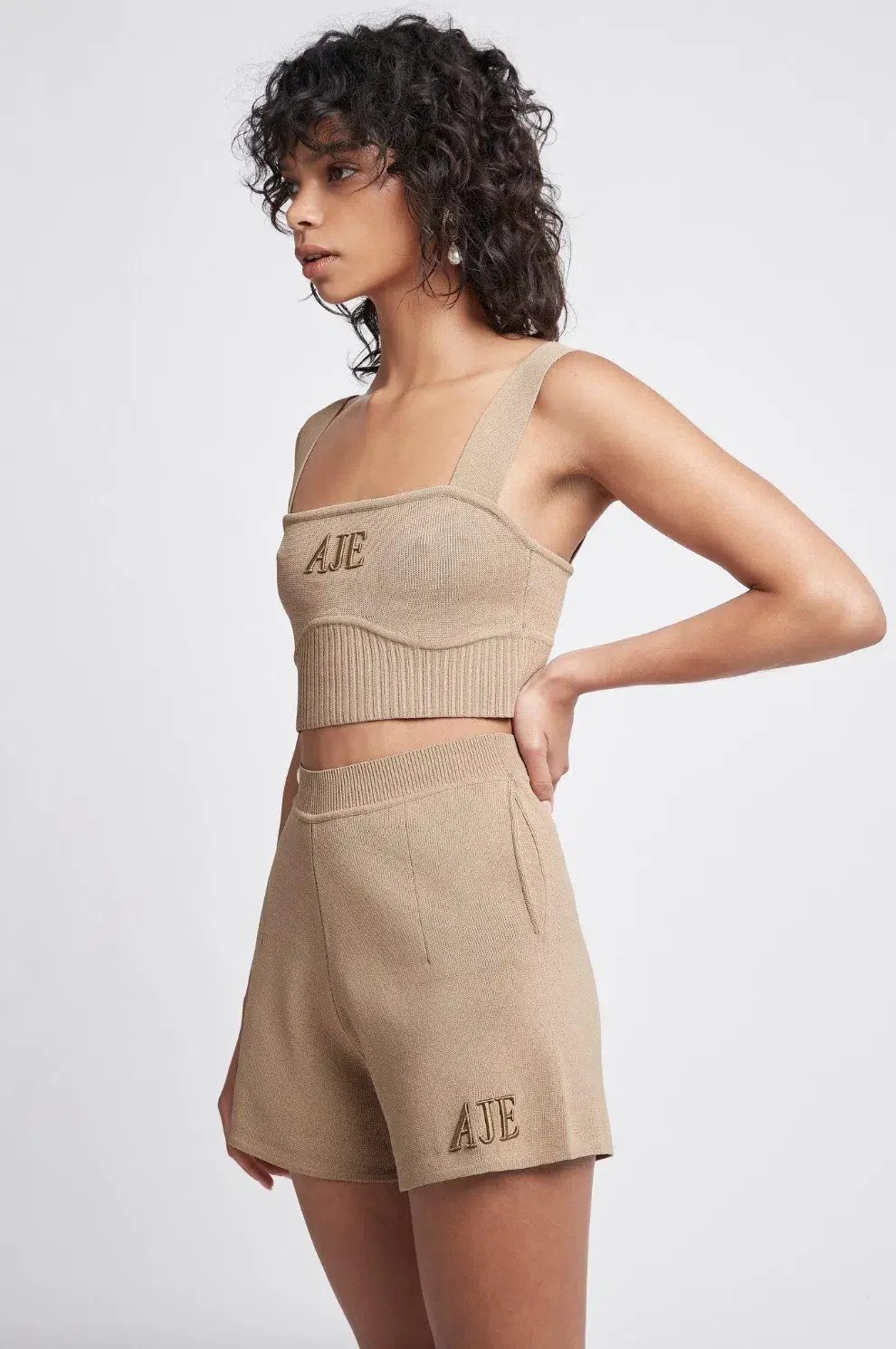 Aje Lucia Set Brown Size 4 photo 2