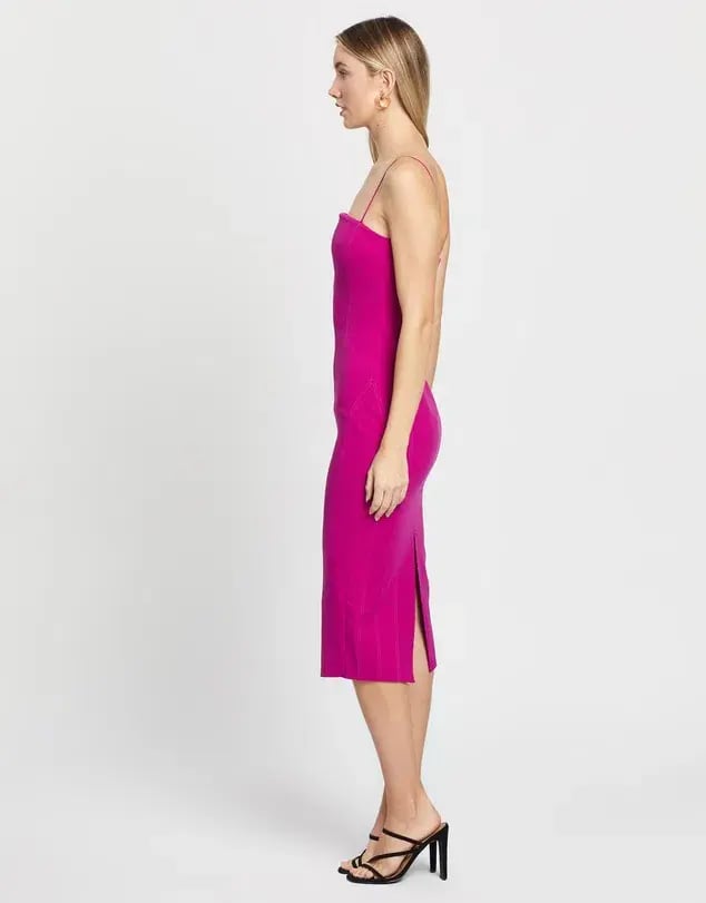 Misha Irisa Dress Pink Size 10/M photo 3