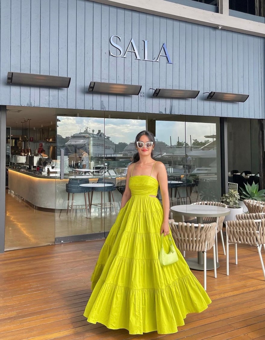 Aje Sartre Tiered Maxi Dress photo 3