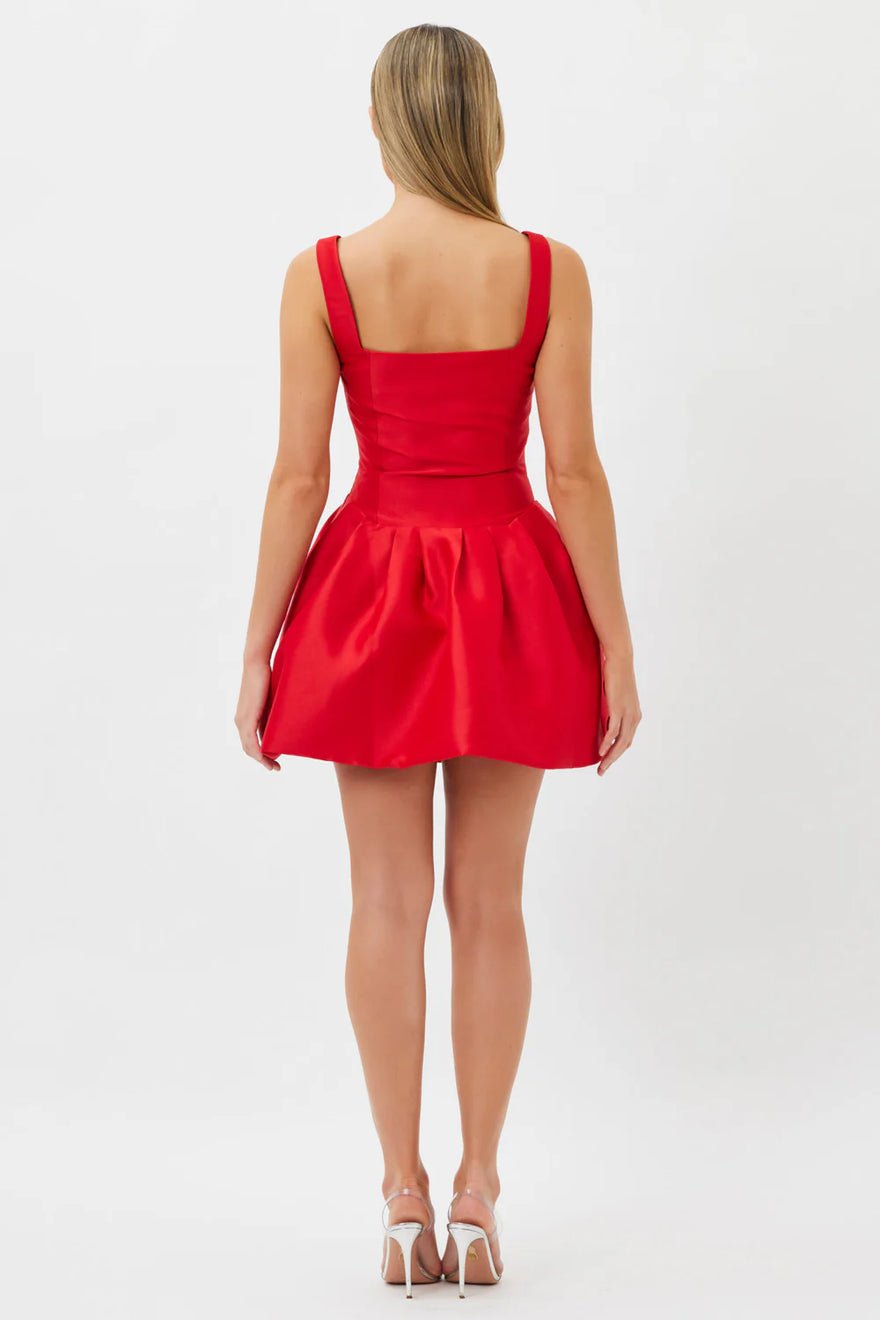 Bianca and Bridgett Alba Mini Dress - Red photo 2