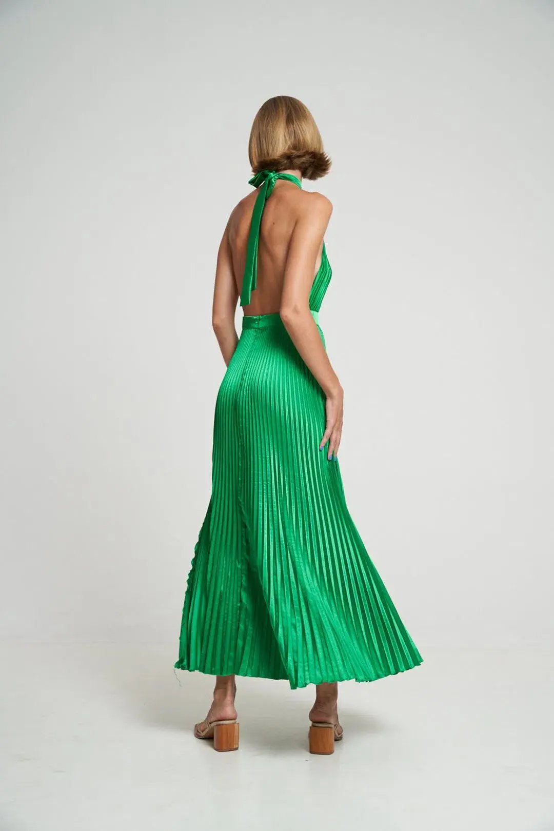 L'Idee Renaissance Gown Green Size AU 12 photo 4
