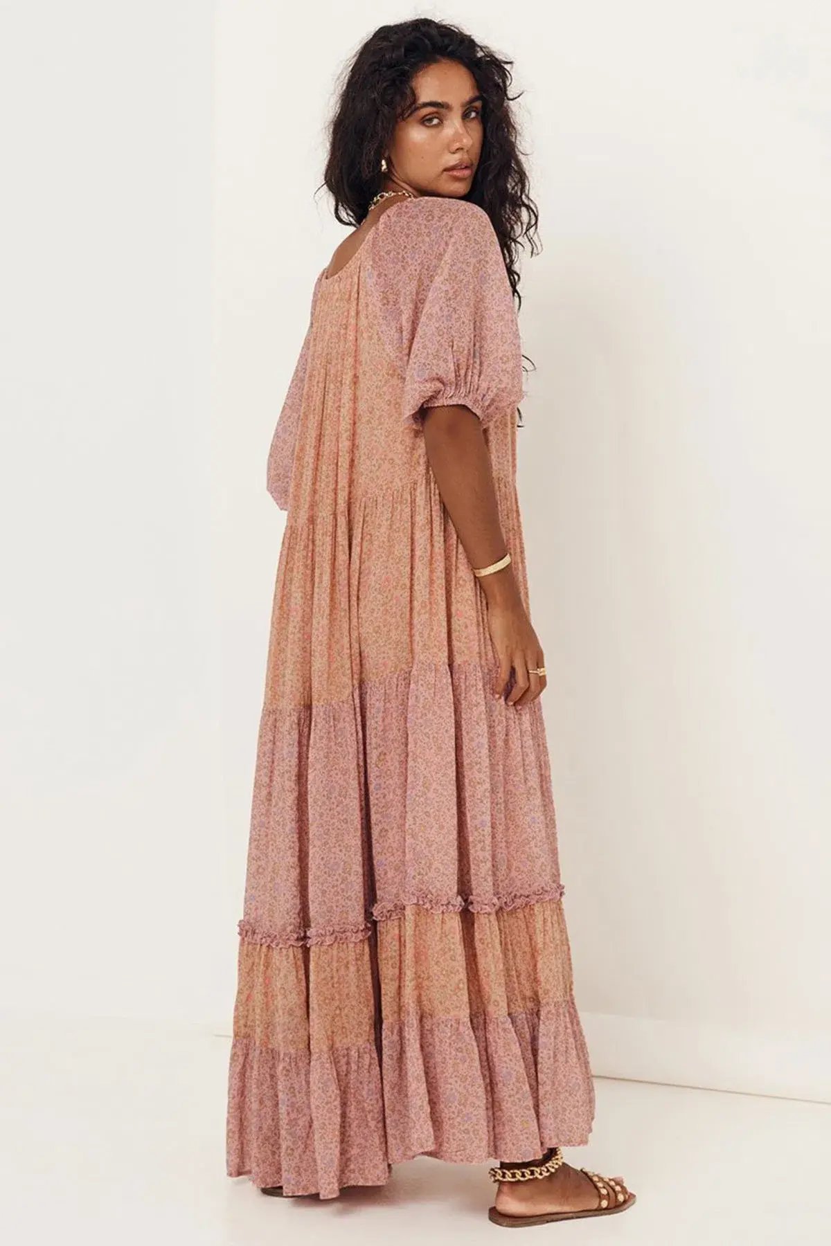 Spell Rae Gown in Peach Size M AU 12 photo 2