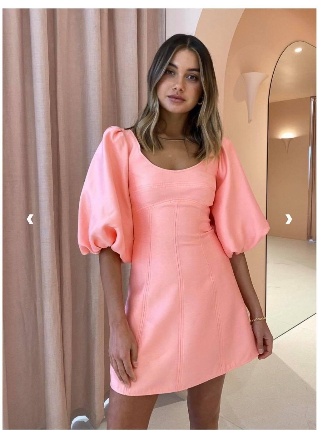Camilla and Marc Claudia Mini Dress Pink Size 10 photo 3
