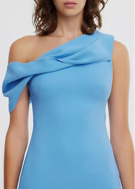 Acler Ashford Maxi Dress in Capri Blue Size 8 photo 2