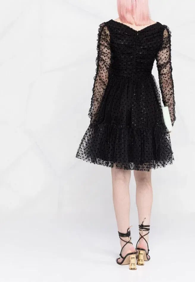 Zimmermann Ballet Tulle Mini Dress Black Size 1 / AU 10 photo 2