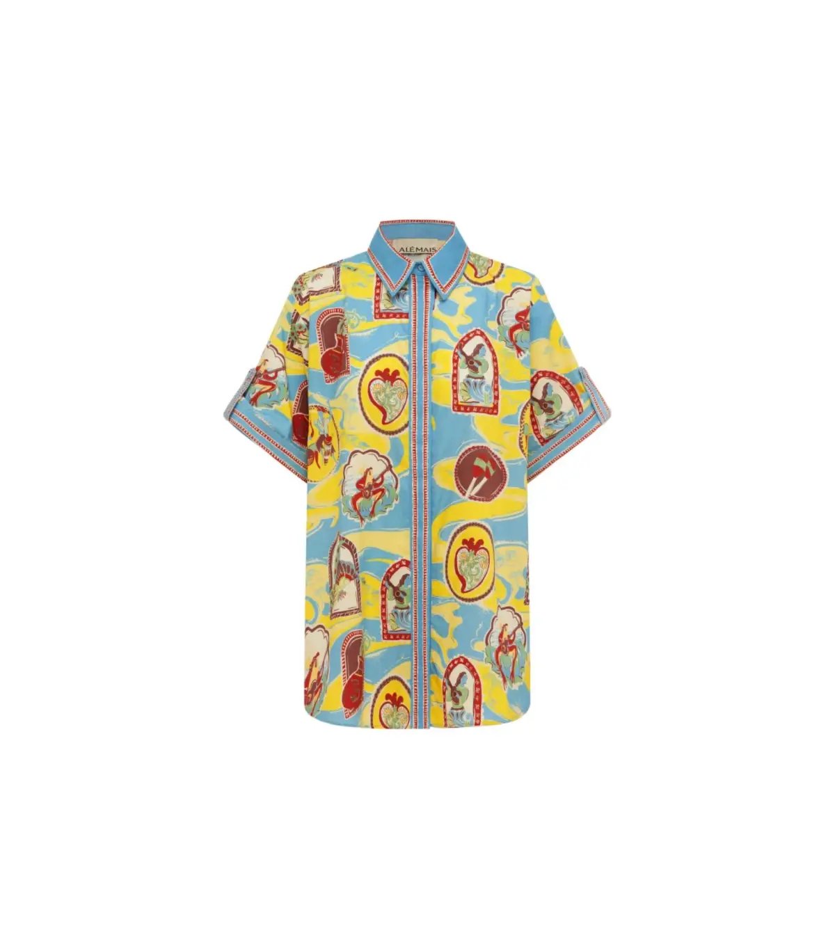 Alemais Emilio Shirt Multi Size AU 12 photo 4