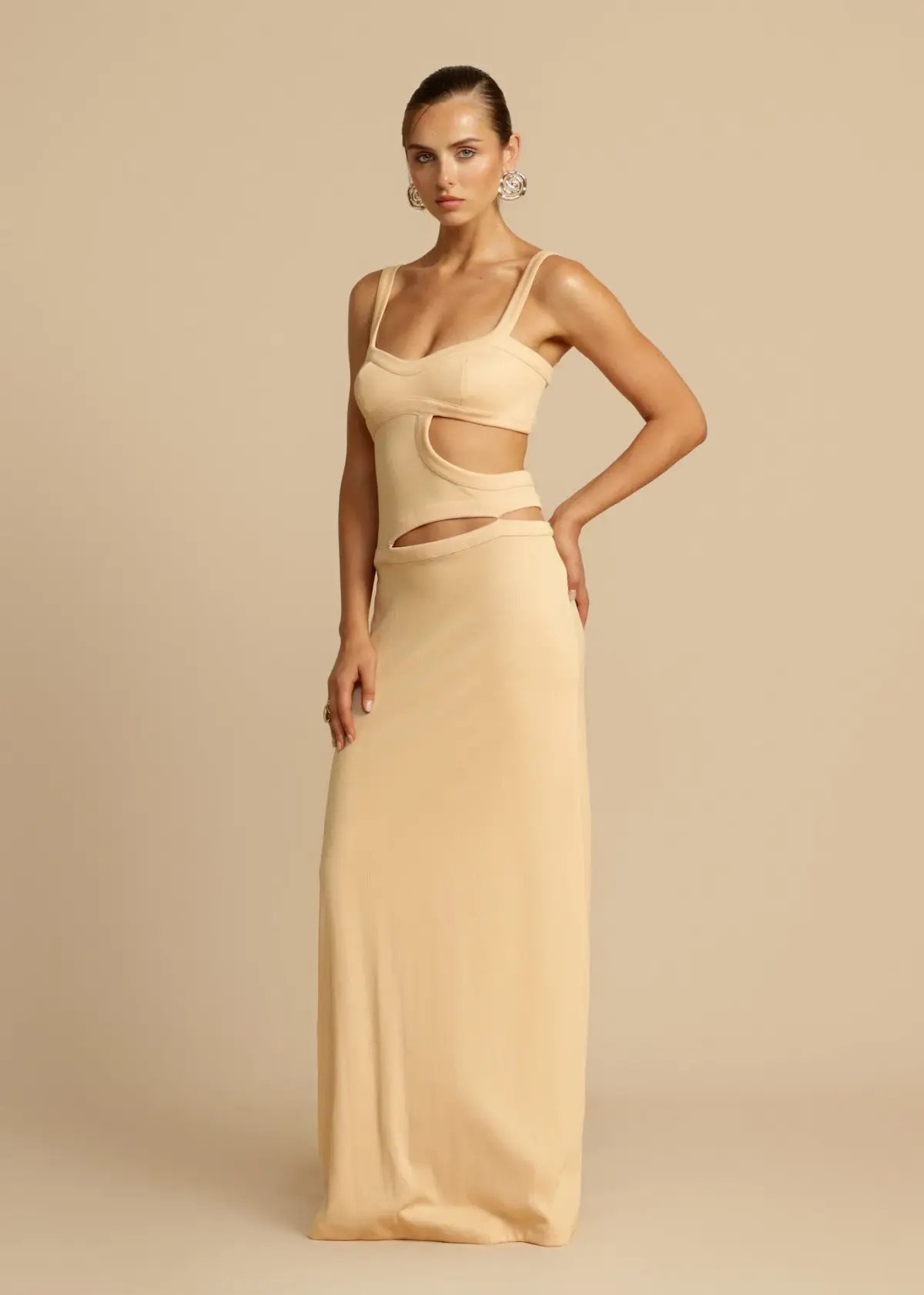 Arcina Ori Jetta Dress in Butter Size 6 photo 2