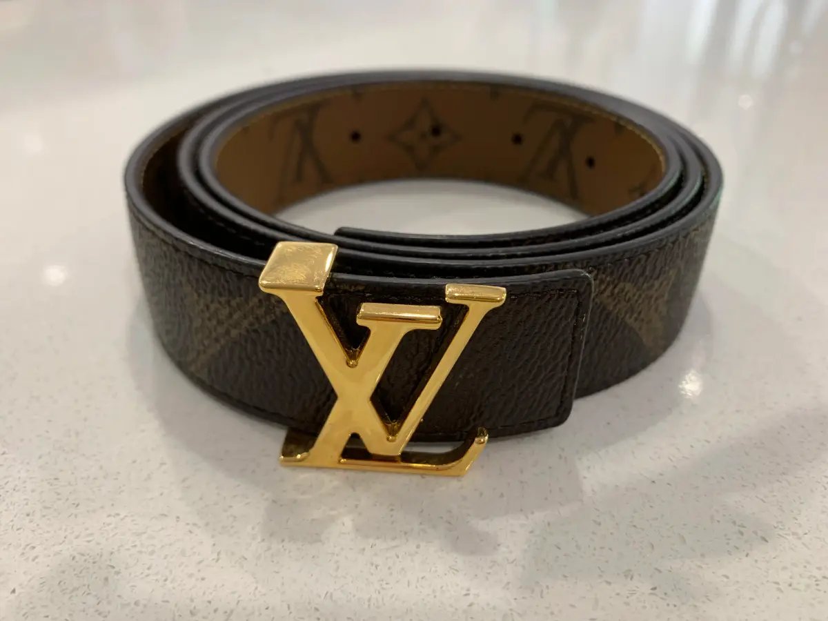 Louis Vuitton Iconic 30MM Reversible Belt Brown photo 2