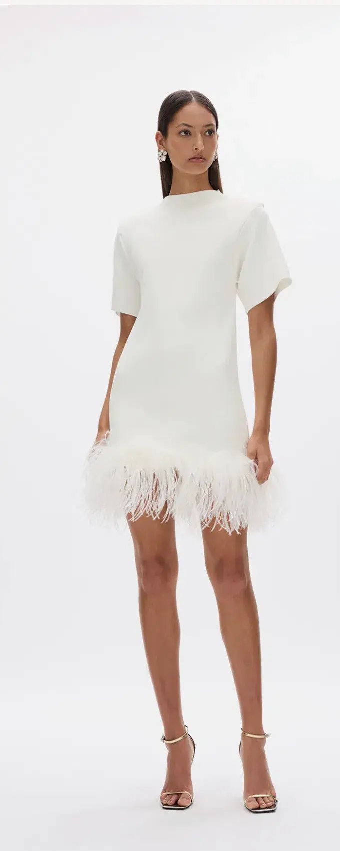 Rachel  Gilbert Rita Mini Ivory AU Size 10 photo 3