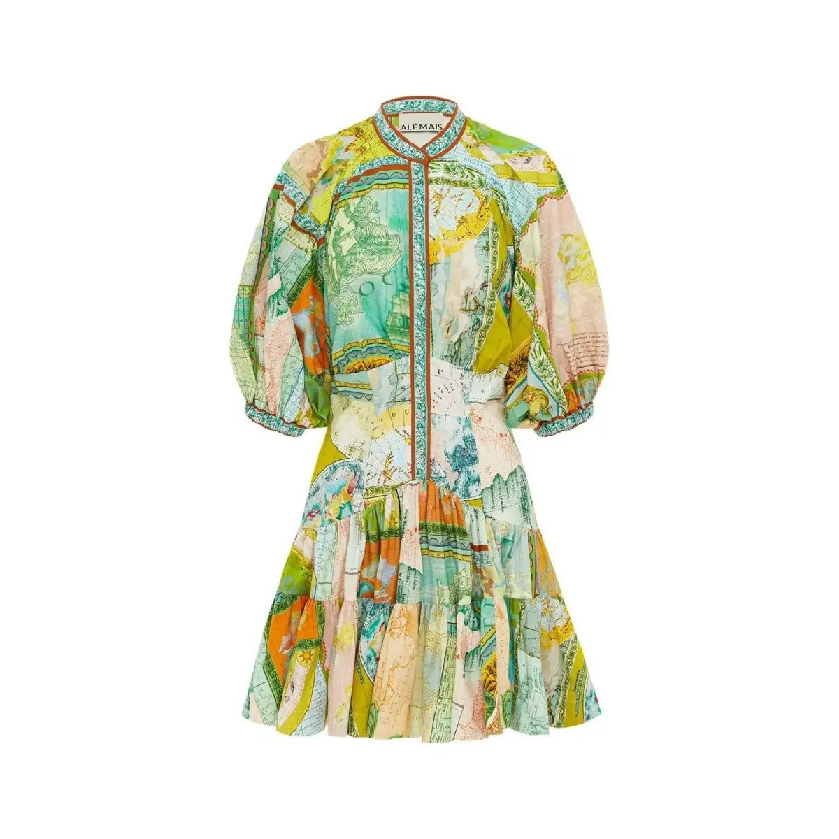 Alemais Atlas Mini Dress Multi Size AU 12 photo 4