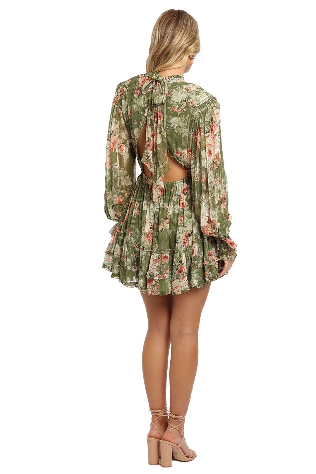 Neem Mini Dress - Green photo 3