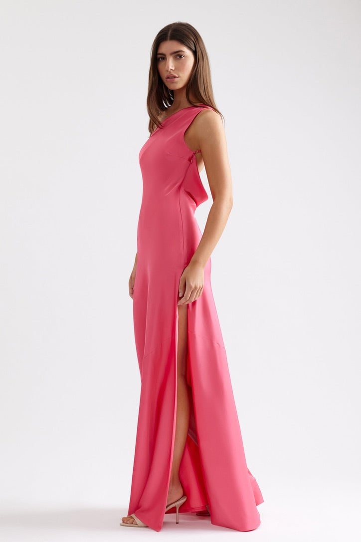 Lexi Gina Dress - Deep Pink photo 4