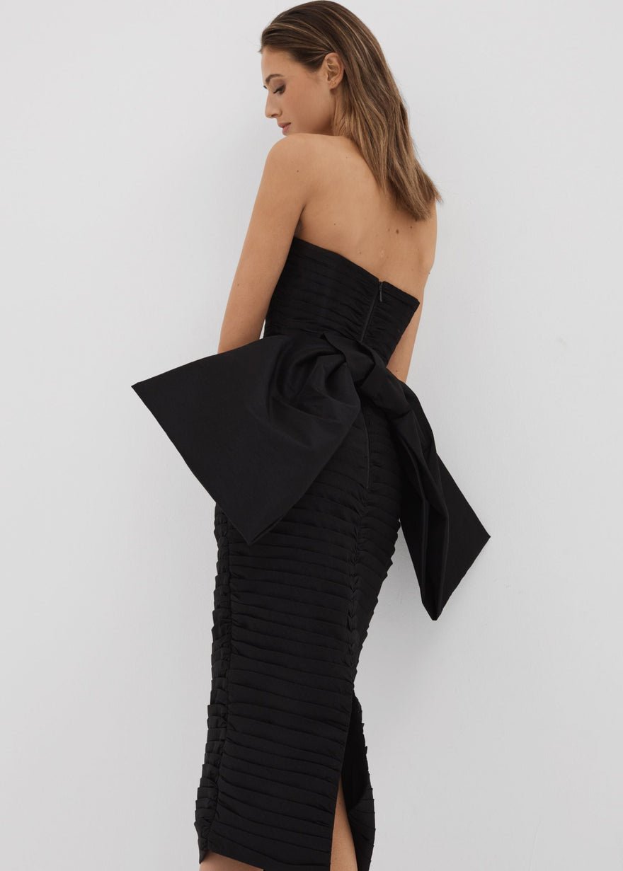 Rachel Gilbert Marji Dress, Black photo 2
