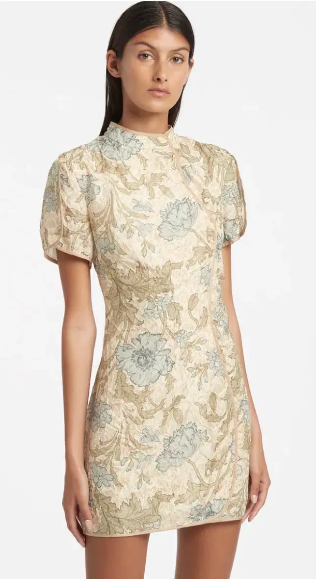 Sir the Label Maev Mini Dress Florence Print Size 2 / AU 10 photo 3