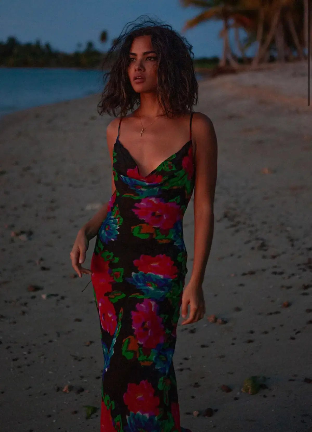 Rat & Boa Casablanca Dress Black Floral Size AU 4 photo 2