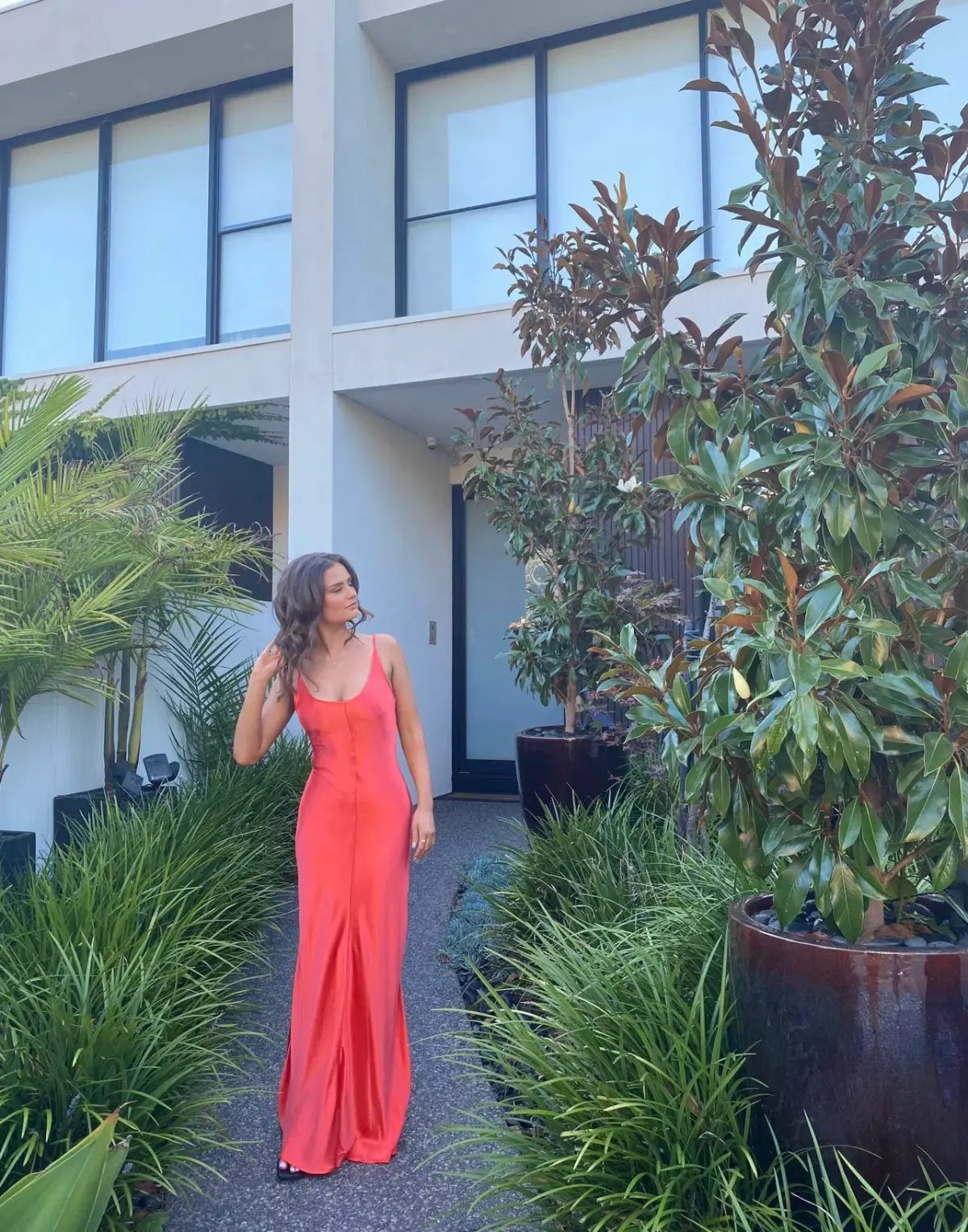 Dominique Healy Sloane Dress in Melon Size 0 / AU 6 photo 2