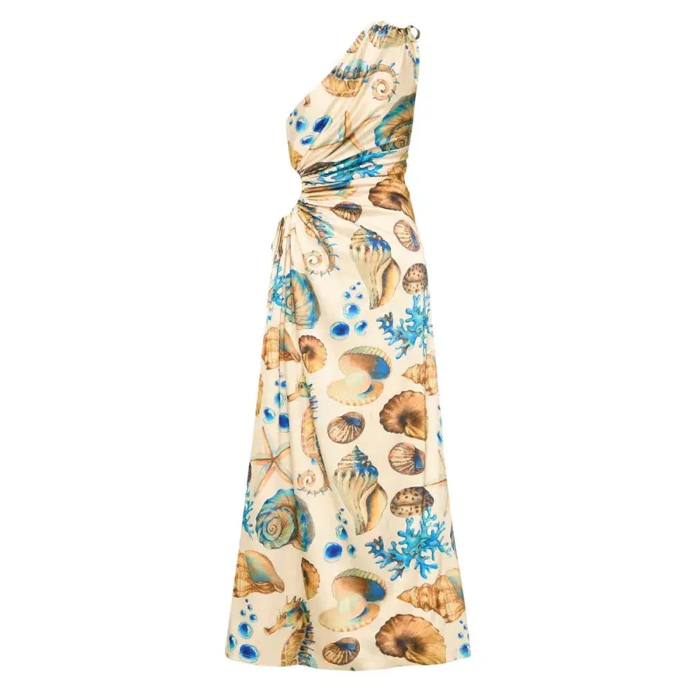 Sonya Moda Nour Seashell Maxi Dress Print Size 10 / M photo 5