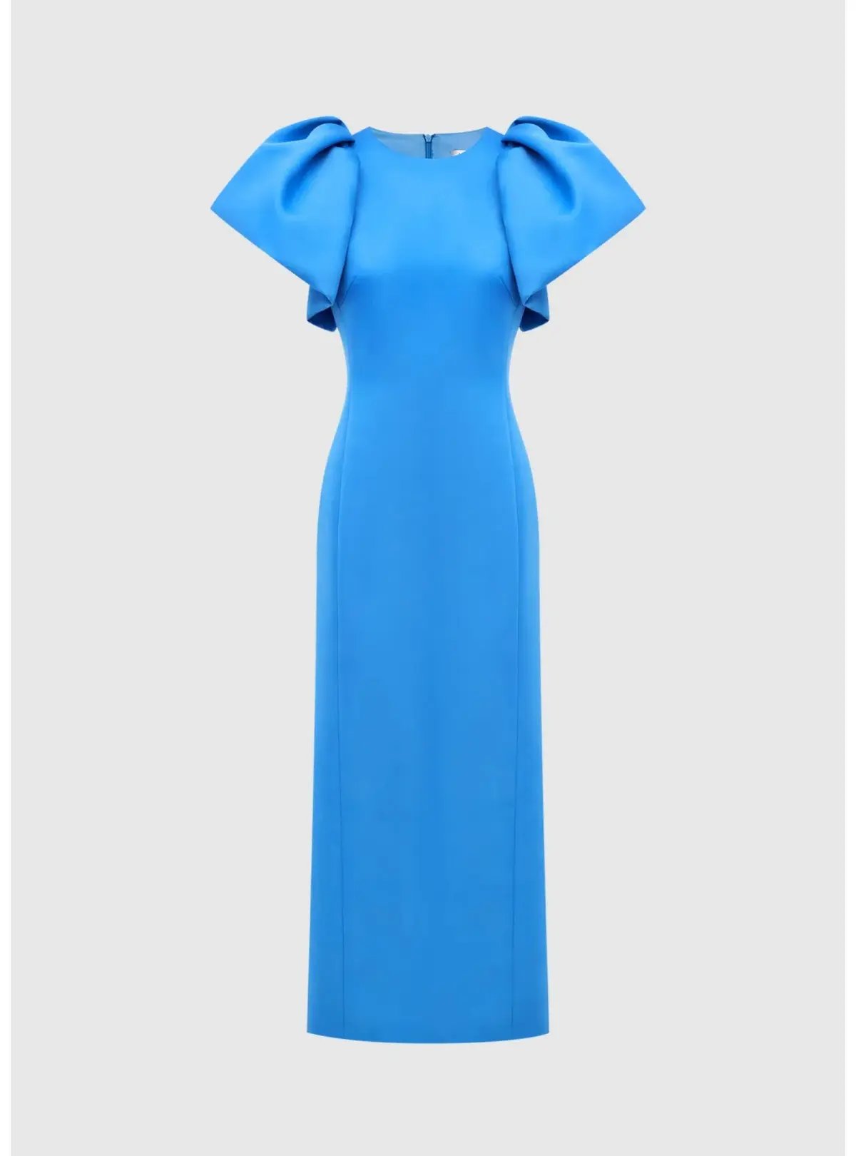 Leo Lin Lucinda Maxi Dress Steel Blue Size AU 12 photo 4
