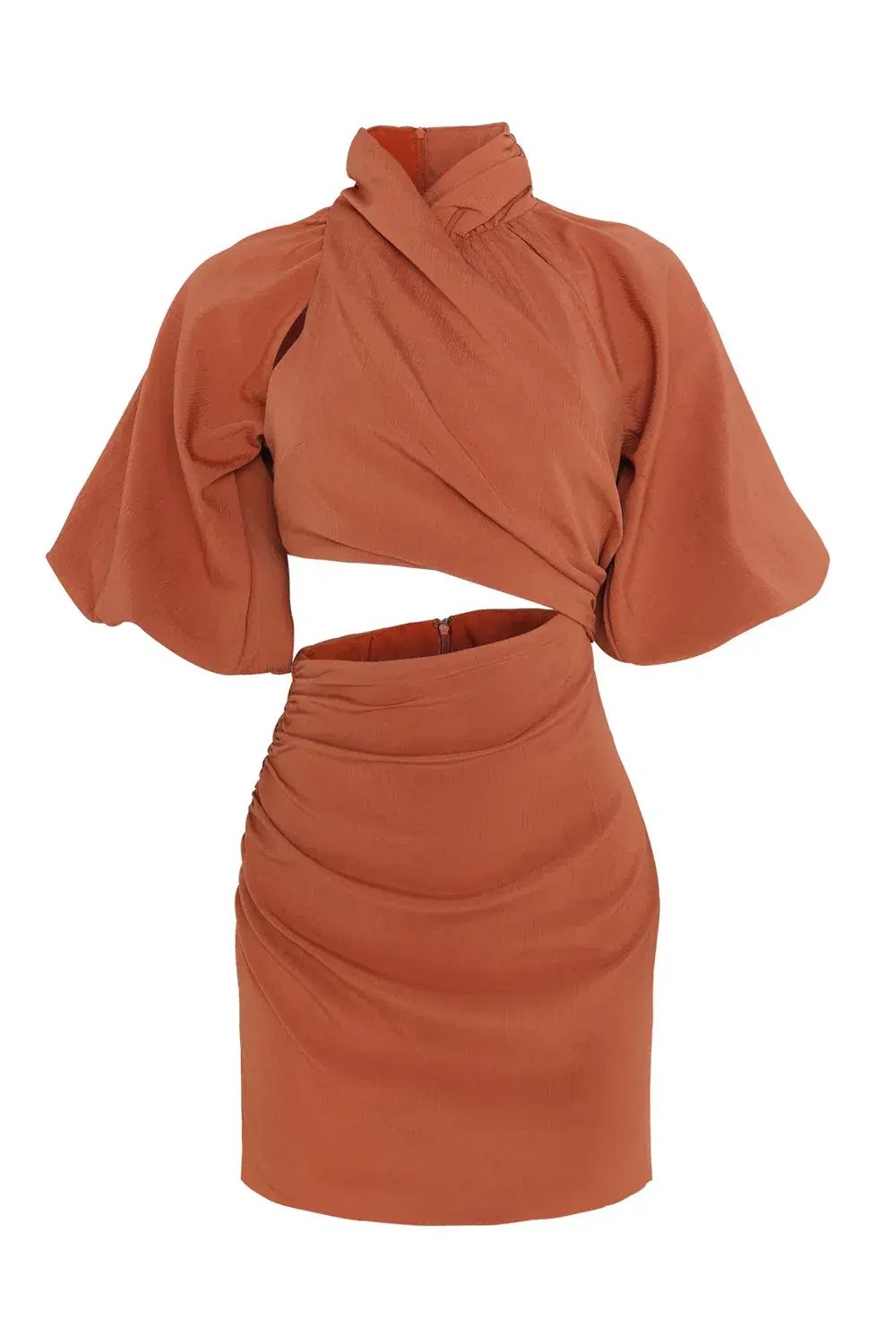 Tojha Celia Mini Dress Orange Size 10 photo 4
