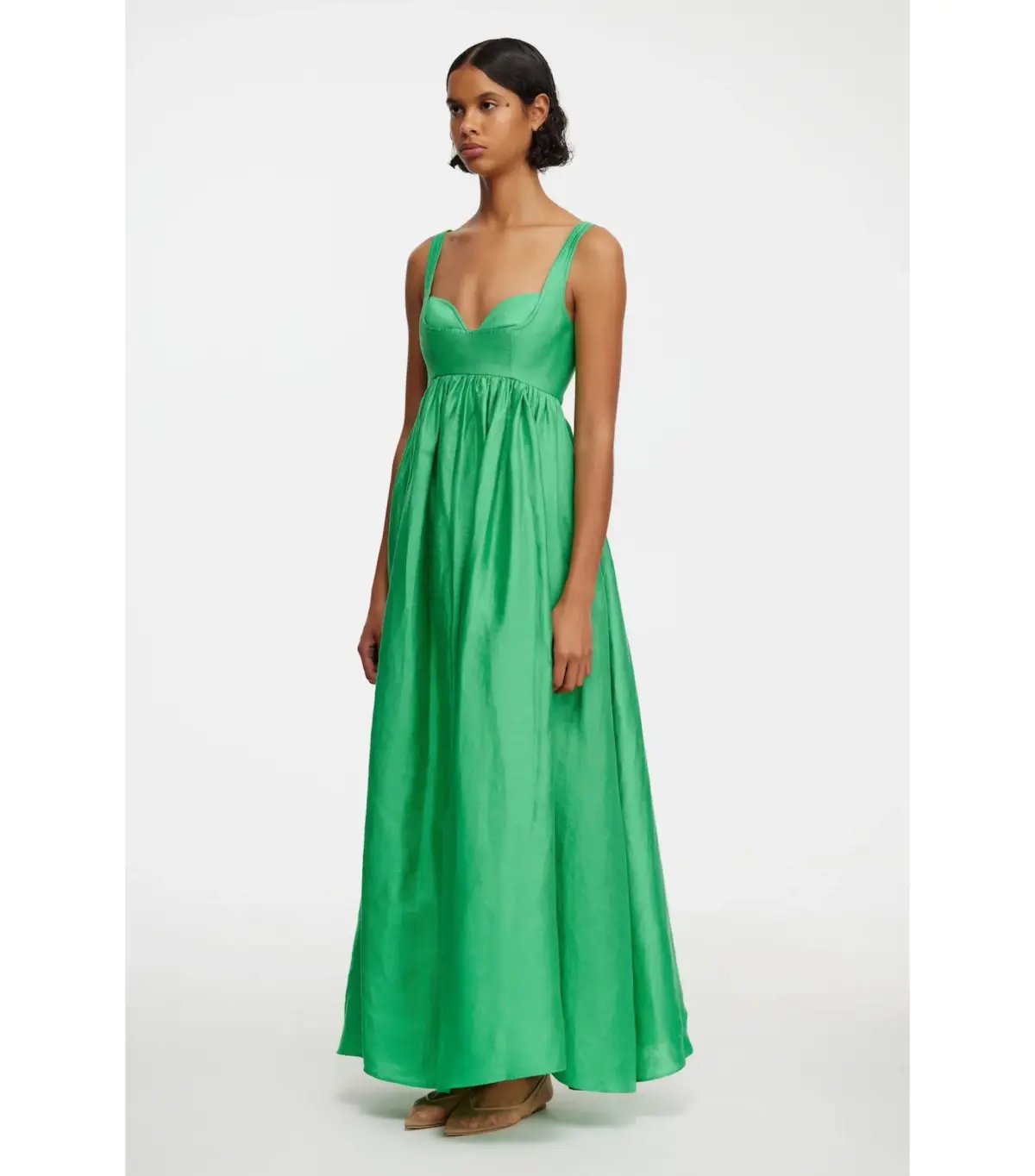 Acler Sandgate Maxi Dress in Shamrock Size AU 14 photo 2
