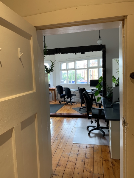 Sun filled upstairs office space photo 3