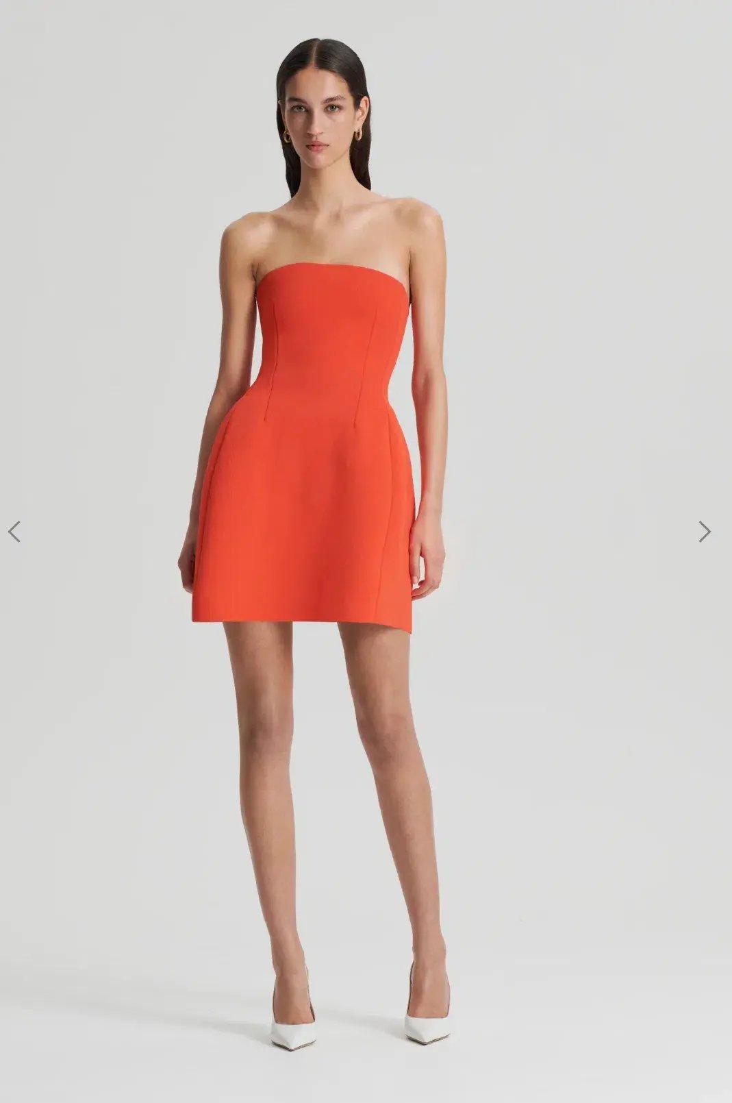 Scanlan Theodore crepe knit peplum dress photo 2