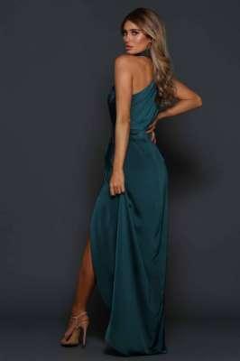 Elle Zeitoune William Gown Emerald Green 10 photo 2