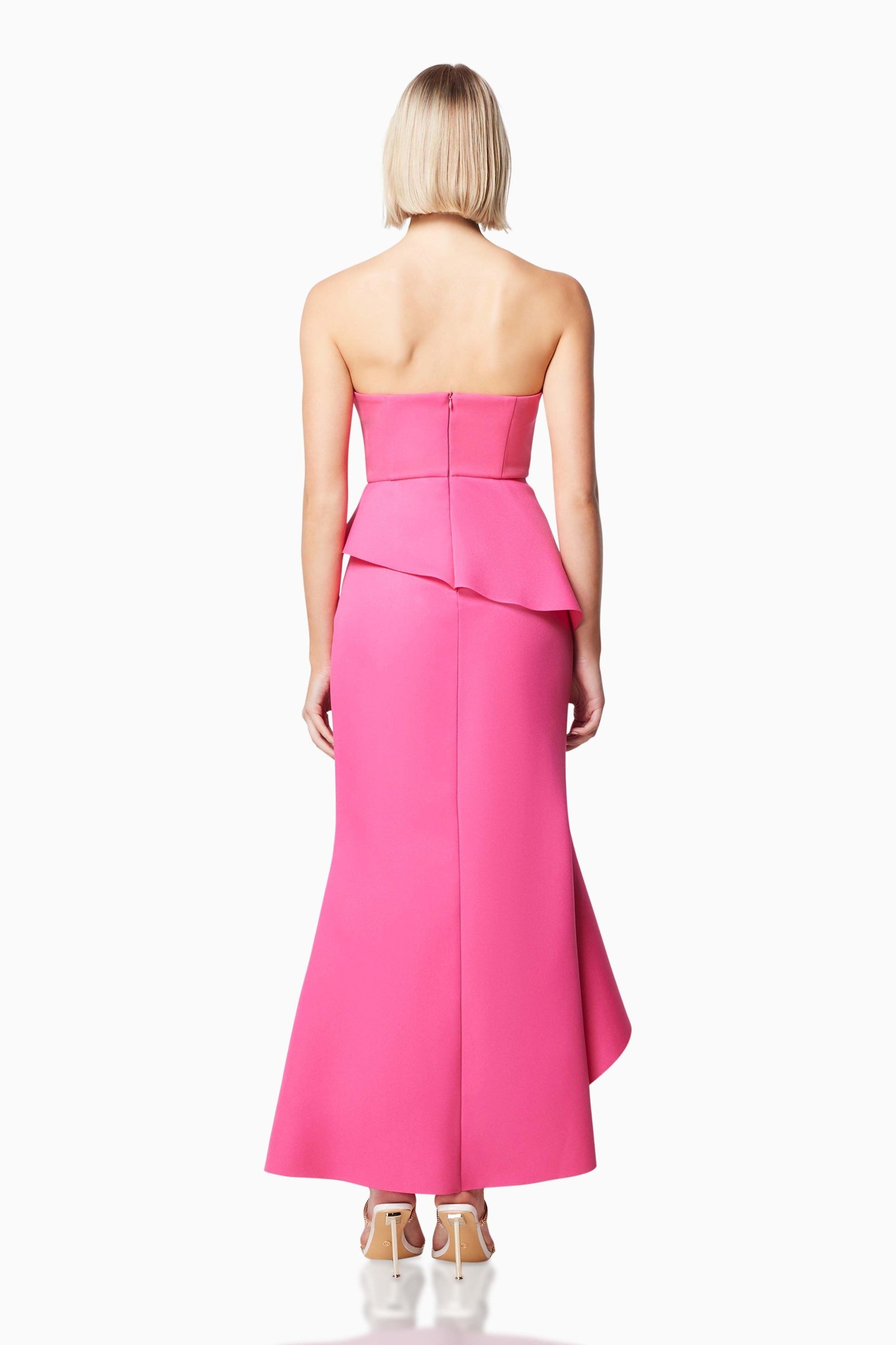 ELLIATT LIVORNO GOWN - FUCHSIA photo 5