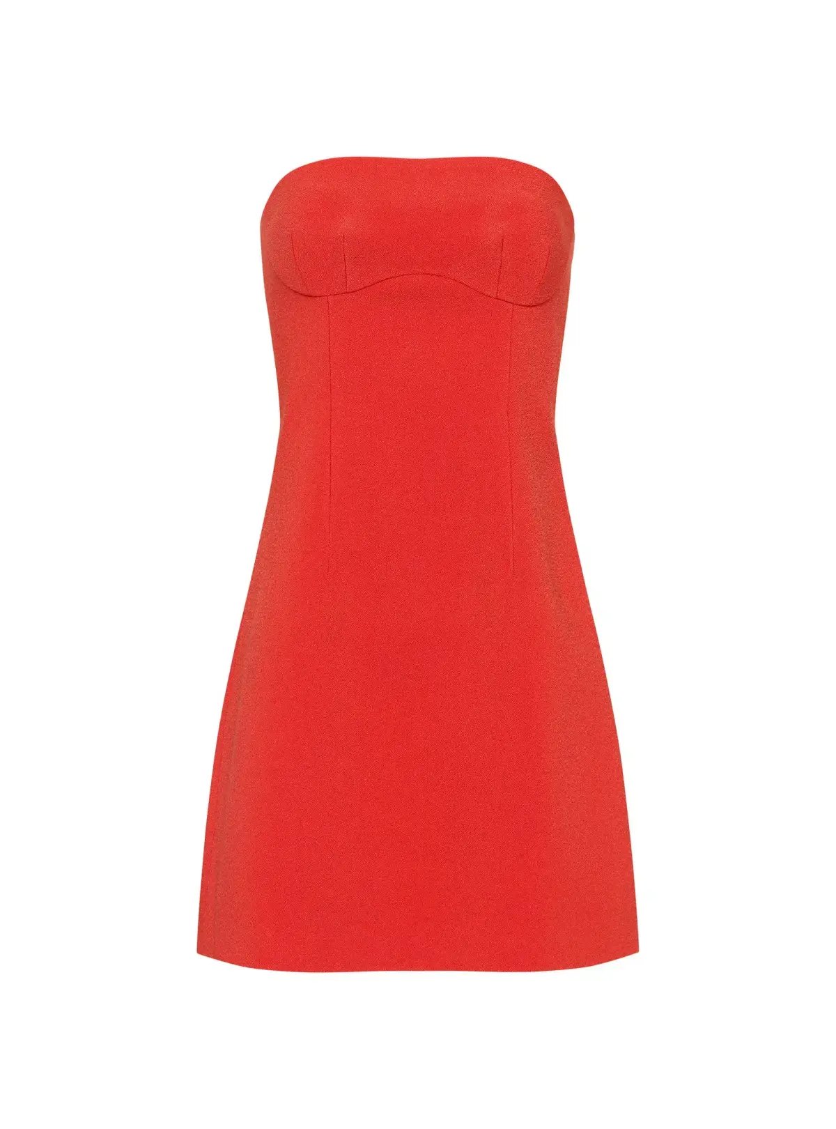 Sir the Label Spoerri Sculpted Mini Dress in Red Size 1 / AU 8 photo 5